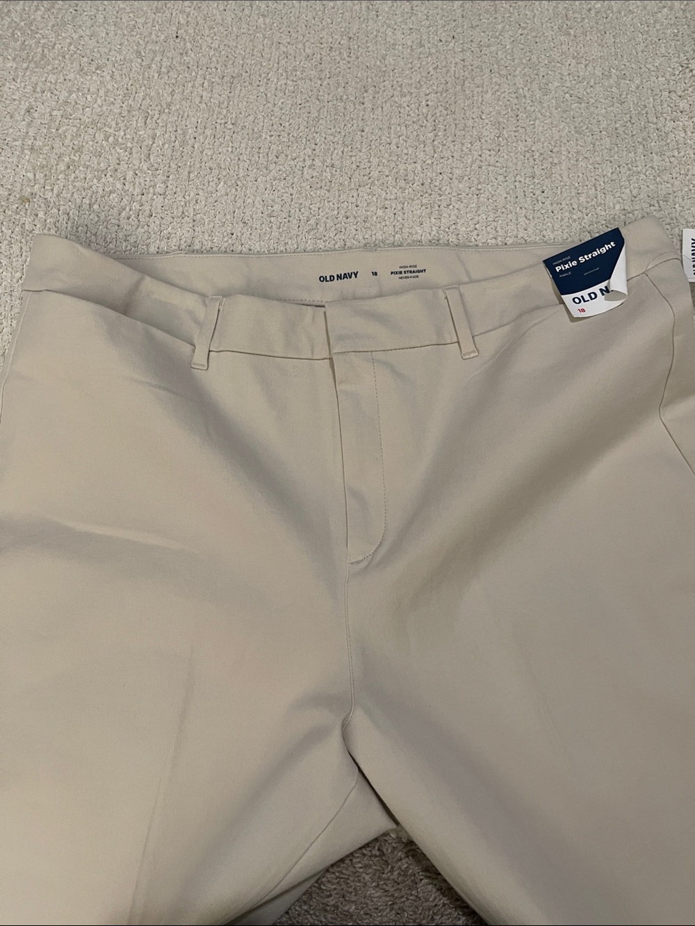 NWT- Old Navy - 18. Pixie Straight Ankle - Picture 4 of 8
